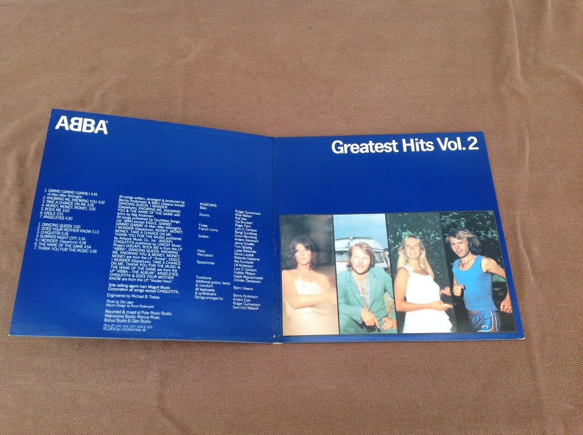ABBA Greatest Hit Vol. 2 Atlantic Records SD 16009 | eBay