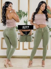 JEANS COLOMBIANOS PUSH UP LEVANTA COLA BUTT LIFT JEANS CON FAJA INTERNA