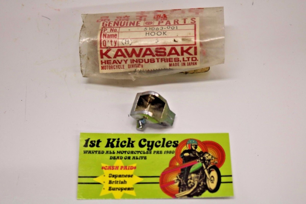 NOS KAWASAKI 51063-001 HOOK H1 H2 KH500 OEM | eBay