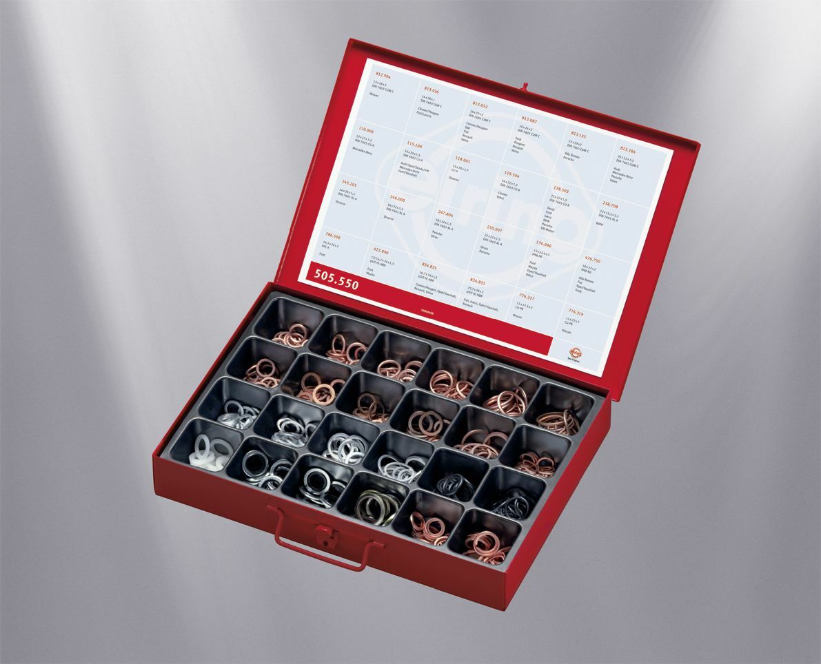 ELRING 505.550 - Kit guarnizioni anulari anelli di tenuta
