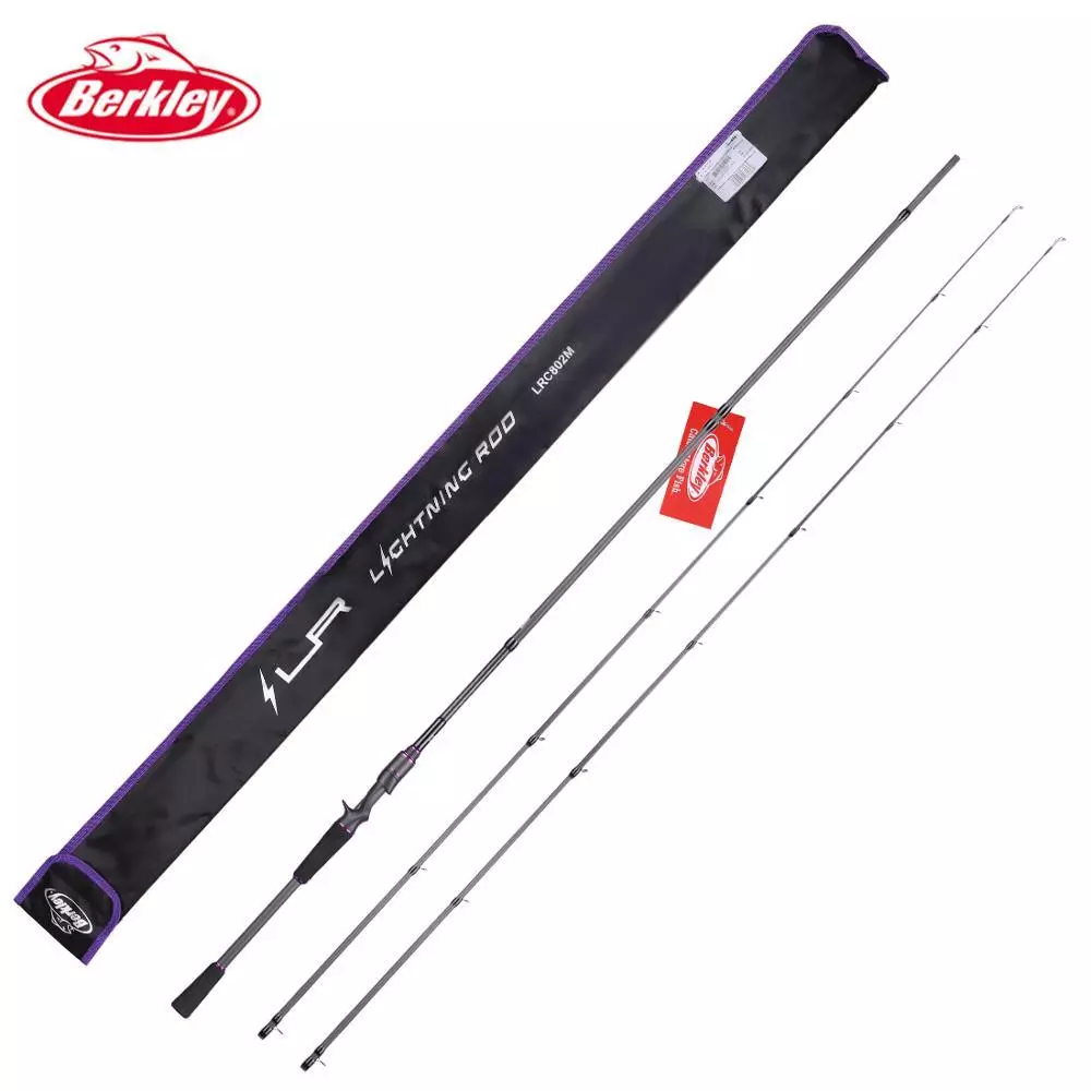 Berkley Lightning Baitcasting Fishing Rod 2 Rod Tips Saltwater