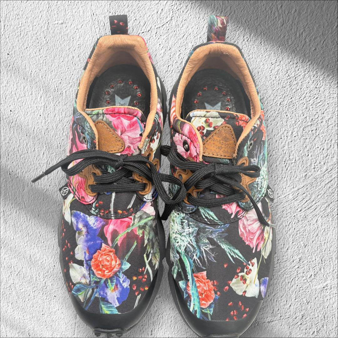 【関税&送料込】Flower Mountain Sneakers Flower Mountain Womens Flower Print Sneakers Womens US 6.5
