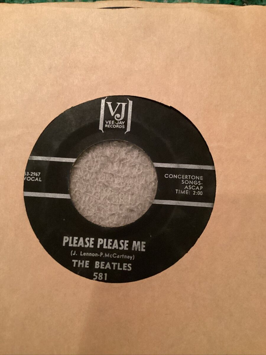 Beatles Please Please Me / From Me To You USA 45 W/O PS VJ Beatles Please Please Me / From Me To You USA 45 W/O PS VJ