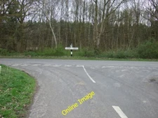 Photo 6x4 Country road junction Laughton/SK8497 Carr Lane meets Laughton c2014