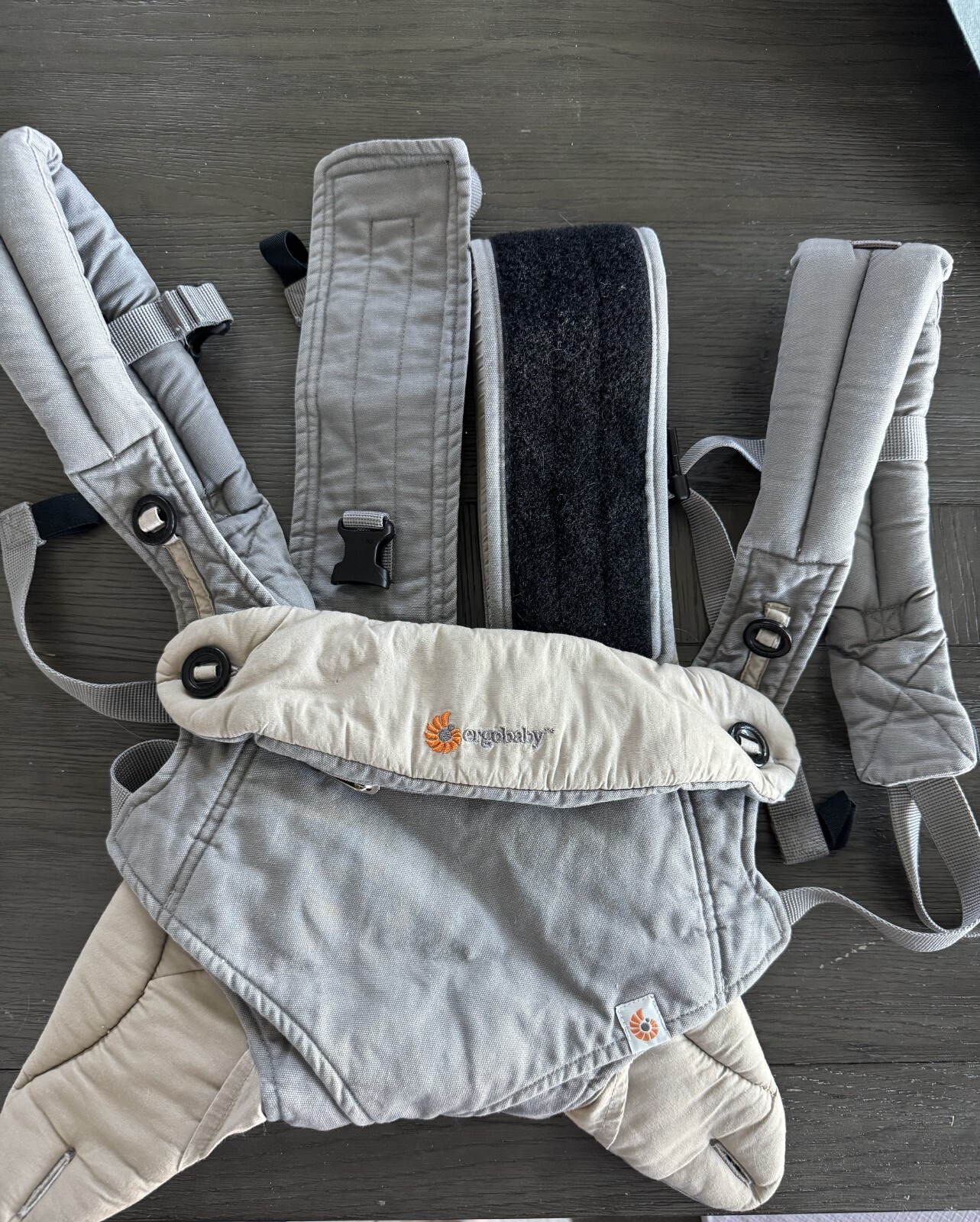 Ergobaby 4 Position 360 Cool Air Unisex Grey Baby Carrier Perfect Condition