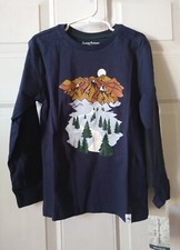 TOMMY BAHAMA BOY'S LONG SLEEVE MOUNTAIN RANGE T-SHIRT, SIZE S 5-6 