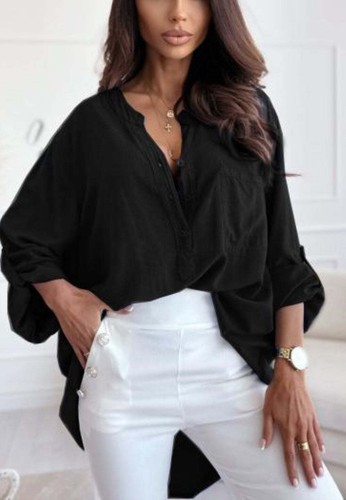 Roll Tab Button Down Shirt - Picture 7 of 13