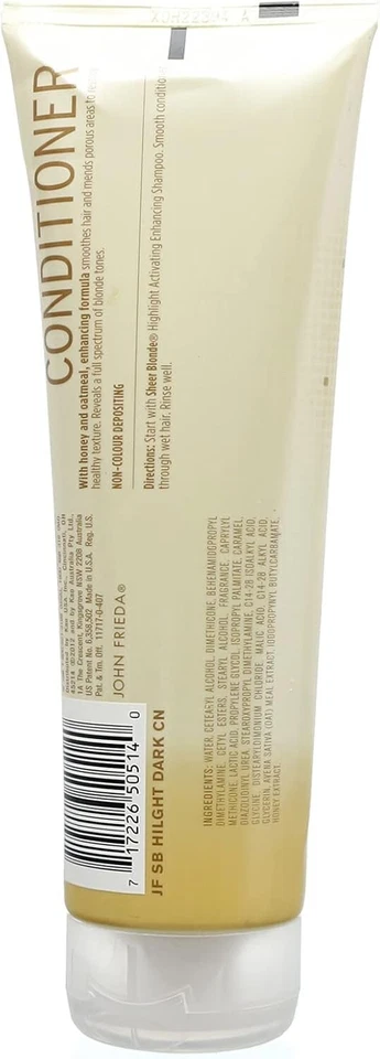 John Frieda Sheer Blonde Honey Caramel Highlight Activating Conditioner, 8.45 oz - Image 2 of 3