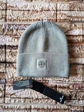 cappellino in lana Stone Island cuffia nuovo con etichetta e QR code colore...