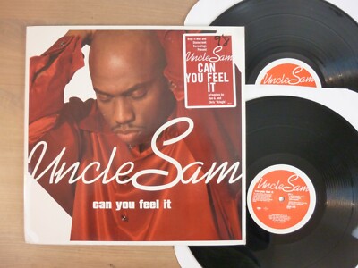 Uncle Sam - Can You Feel It  2 x 12'' Maxi  PROMO  Vinyl mint-