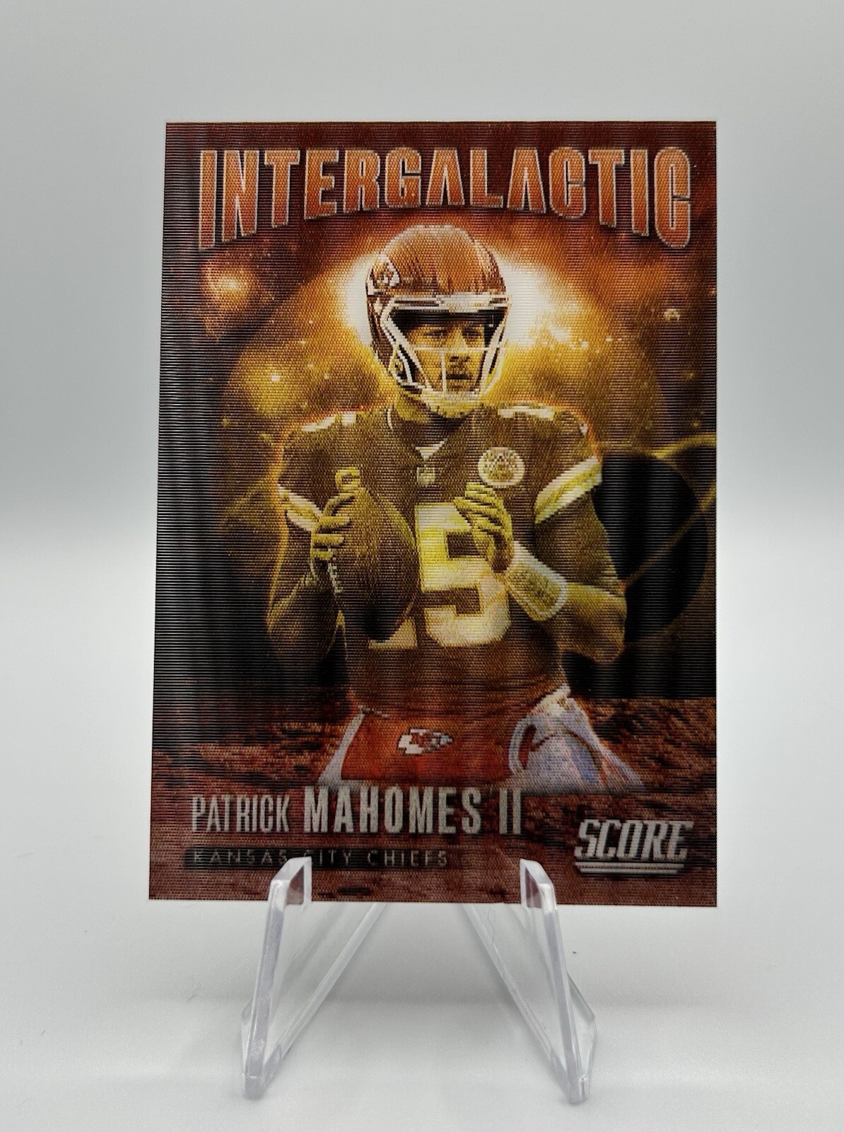 2023 Panini Score Patrick Mahomes II Intergalactic #I-1
