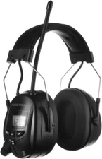 AM FM Radio Headphones with Digtal Display, 25Db NRR Ear Protection Ear Muffs, N