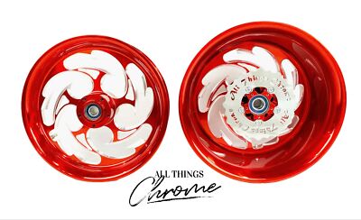 菓子 RR NINJA 300 FAT TIRE CANDY PRO RED HELLIAN WHEELS 12-20