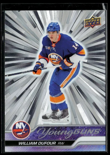 2023-24 Upper Deck Outburst Silver #206 William Dufour RC