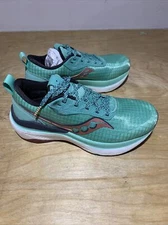 Size 7 B- Saucony Women's Freedom CROSSPORT Sneaker, SPRIG/SOOT