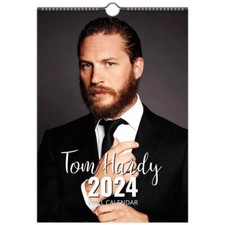 Tom hardy 2026/27 Personalised Calendar  Choose start month