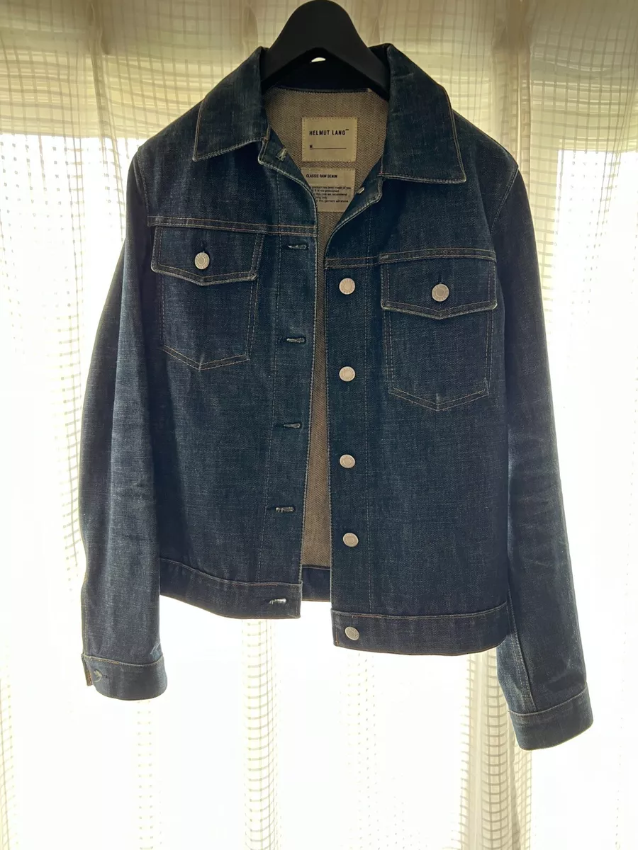 VINTAGE 1999 HELMUT LANG COLLECTION MADE IN ITALY Sz 40 JEANS DENIM JACKETS  COAT