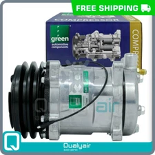 New A/C Compressor fits Sanden SD508 Truck Replacement Kenworth, Mack.. QG