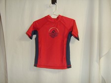KANU SWIM SHIRT RASHGUARD SIZE 2T COLOR RED STYLE 4480 NWT: B19-25