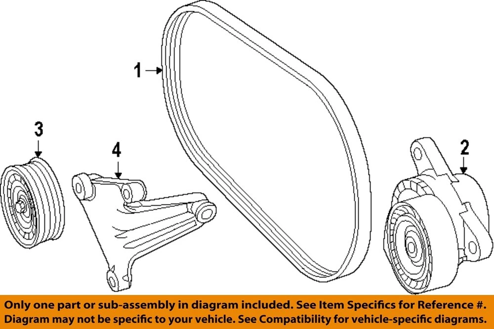 Mercedes MERCEDES-BENZ OEM 14-15 E350-Serpentine Drive Fan Belt