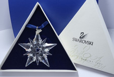 Swarovski Stella di Natale 2001 Grande Trasparente Decorazione Natalizia 267941 BOX MINT (P1)