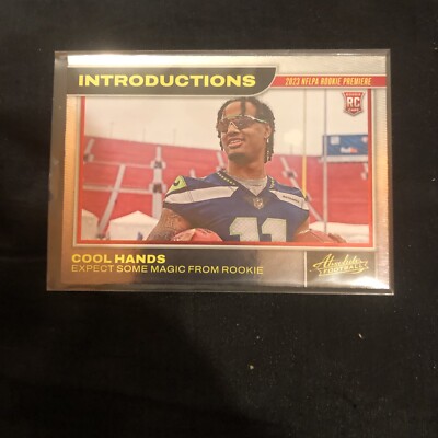 2023 Panini Absolute Introductions RC Jaxon Smith Njigba Seahawks #18