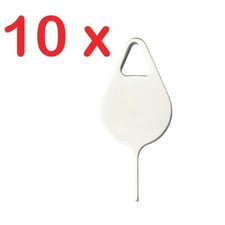 10pcs Universal Sim Card Tray Eject Pin Sim Tray Removal Pin Steel