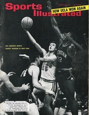 Sports Illustrated Magazine Gail Goodrich UCLA on cover March 1965