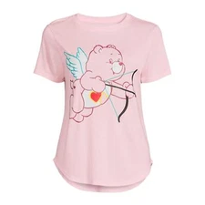 NO TAGS Care Bears love a lot junior's t-shirt Medium