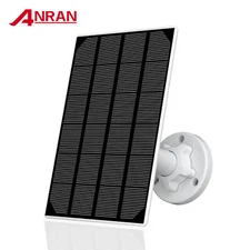 ANRAN Solar Panel for Battrey Security Camera WIFI 3M Power Cable Recharg