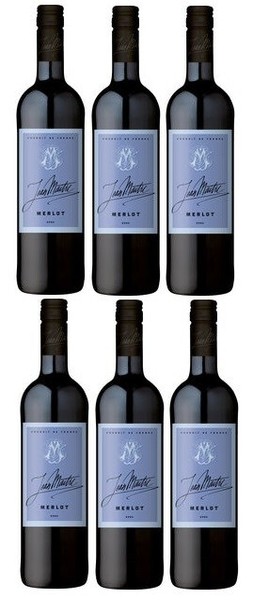 6 Flaschen Jean Maitré Merlot Vdp A 0,75L Rot 13,5 % Vol. Trocken-image
