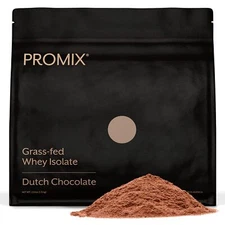 Promix Whey Protein Isolate Powder Chocolate - 2.5lb - Grass-Fed & 100% All ...