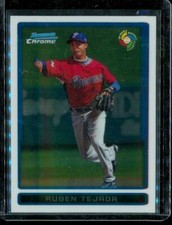 2009 Baseball Trading Card TOPPS Bowman Chrome World BCW40 RUBEN TEJADA Panama