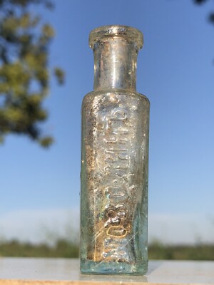 Antique Poison Bottle A. Reingerts from the 1800s