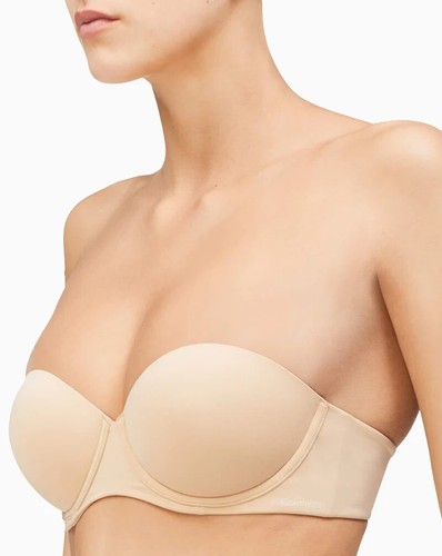 Calvin Klein Women's Naked Glamour Strapless Push-Up Bra QF5677 - Picture 16 of 19