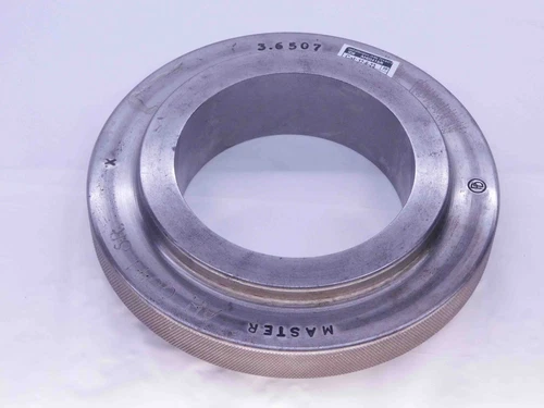 3.6507 CL X MASTER PLAIN BORE RING GAGE 3.6563 -.0056 3 21/32 92.728 mm CHECK