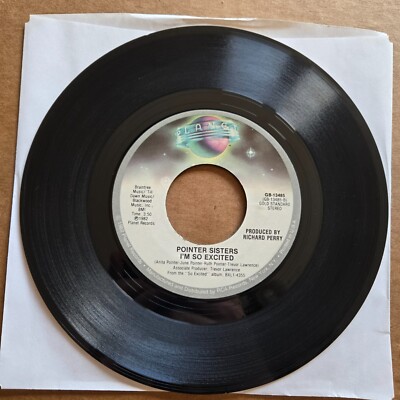 POINTER SISTERS I'm So Excited 45 7'' Record Vinyl Records