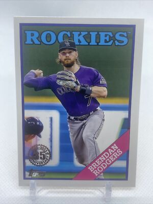 ダーティペア40th Anniv. WWWA OFFICIAL REPORT 2023 Topps Series 1 Brendan Rodgers 35th Anniversary Insert #T88