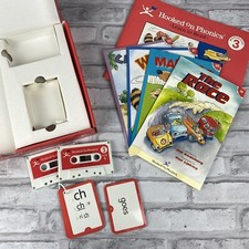 Hooked on Phonics Level 3 Cassette Tape Cards Workbook New In Box Learn to Read