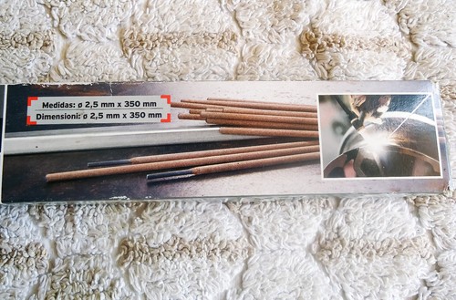 Elettrodi Rutilici 2,5 x 350 mm - 1 Kg - Saldatura Acciaio bassa lega - Powe - Foto 2 di 11