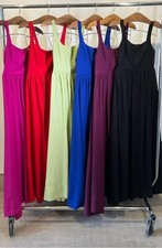 Farm Rio Long Dress - Aubergine