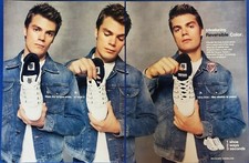 2003 - 2 PAGE PRINT AD - K-SWISS NIDO SHOE AD ...REVERSIBLE TONGUE COLOR