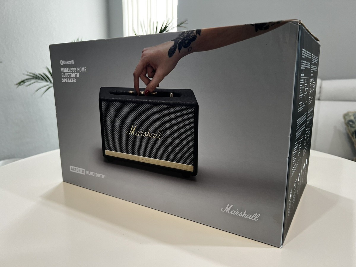 (美品) Marshall ActionII ブラック 美品) Marshall ActionII ブラック