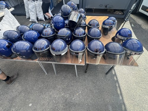 Riot Helmets Defender British Issue Security Force Police Public Order Crowd X - Picture 7 of 7