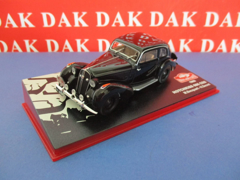 Die cast 1/43 Modellino Auto Hotchkiss 686 CGS Rally Monte Carlo 1950 M.Becquart - Immagine 2 di 4