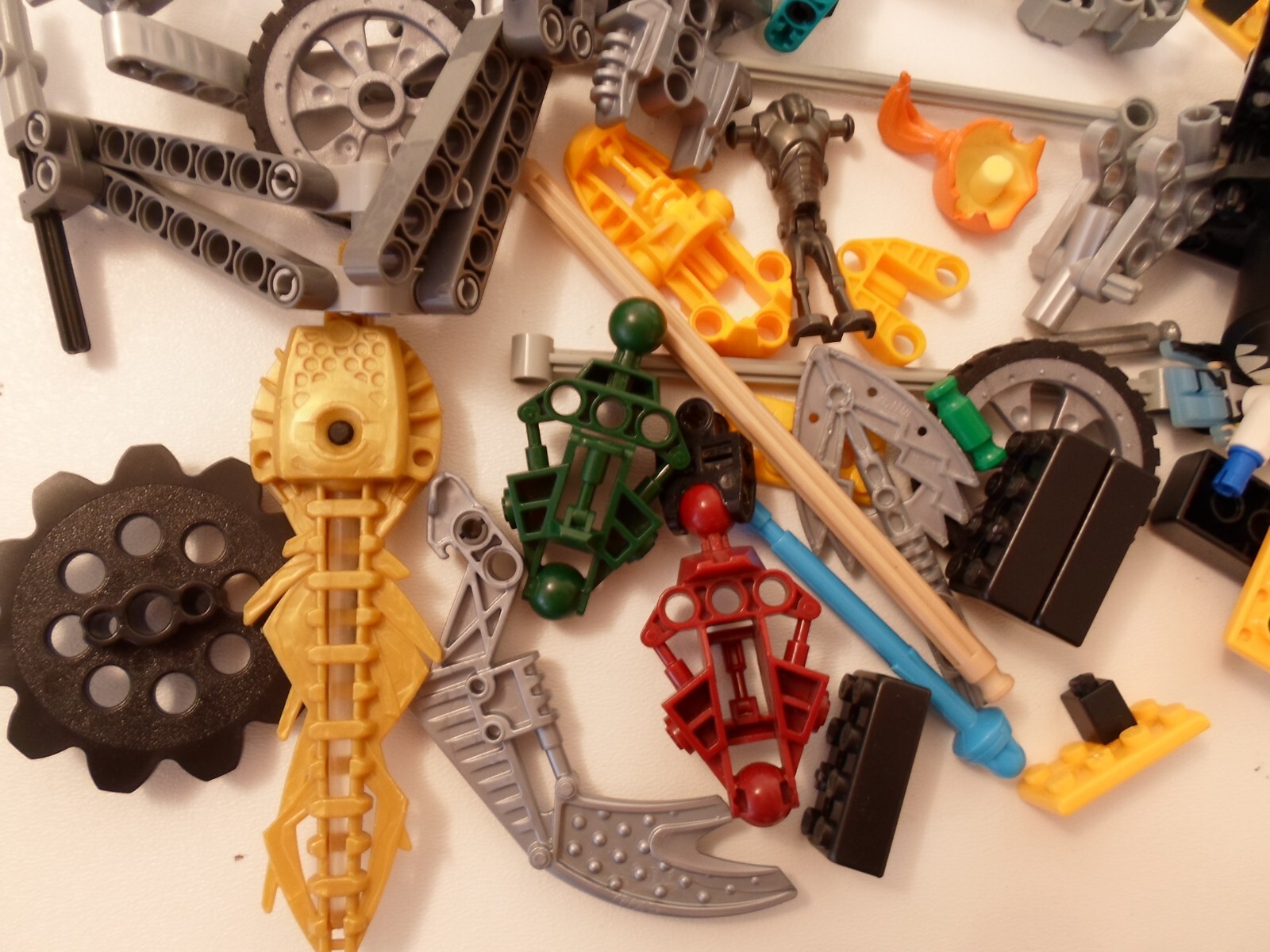 Mixed Lot K'NEX KNEX Assorted Loose Parts & Pieces 13oz Standard Size ...