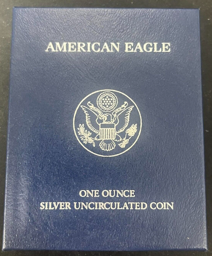 2012-W Burnished Uncirculated American Silver Eagle Dollar - OGP & COA