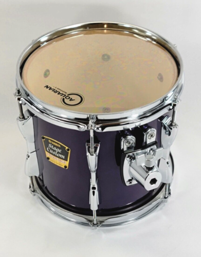 Yamaha Stage Custom 10" Tom - lila Lackierung mit nagelneuen Drumhead - Bild 14 von 15