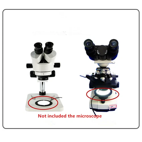 50-75mm Bottom Light LED Backlight Light Source for Stereo Biological Microscope - Picture 4 of 13