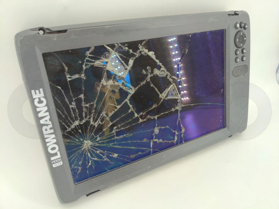 LOWRANCE HOOK2 12 TS TRIPLESHOT BOAT FISHFINDER MULTIFUNCTIONAL GPS DISPLAY HEAD - Image 3 of 4